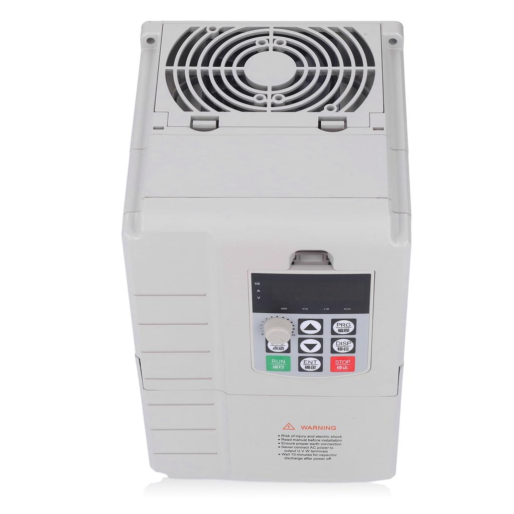 Frequency Converter 7.5KW Motor Speed Governor Single Phase 220V Input 3 Phase 380V Output