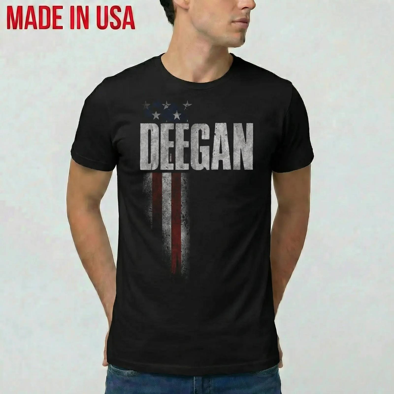 New Deegan Family American Flag T-Shirt Made in USA S-2XL XXXXL