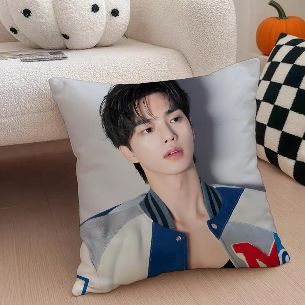 Handsome Charming Korean Actor SSong Kang Cushion Cover Throw Pillow Cover Hidden Button Durable Polyester Chair Cushion