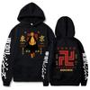 Mężczyźni Kobiety Tokyo Revengers Anime Bluzy z kapturem Manga Bluza Plus Size Harajuku Unisex Ciepła Streetwear Kurtka z zamkiem błyskawicznym