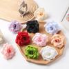Rose Hair Accessory 9cm Artificial Flower Hair Clip Flower Brooch Bride's Headwear for Party Garden Home Decoration Wedding Deco