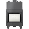 Water heating fireplace KRATKI MBM 12 kW Ø 180 self closing door