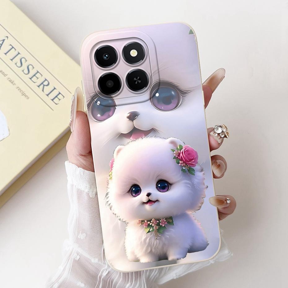 Cute Cartoon Phone Case For Honor X6c Soft Silicone Shockproof Cover For Honor X6C 4G NIC-LX1 LX2 LX3 Cases Bumpers