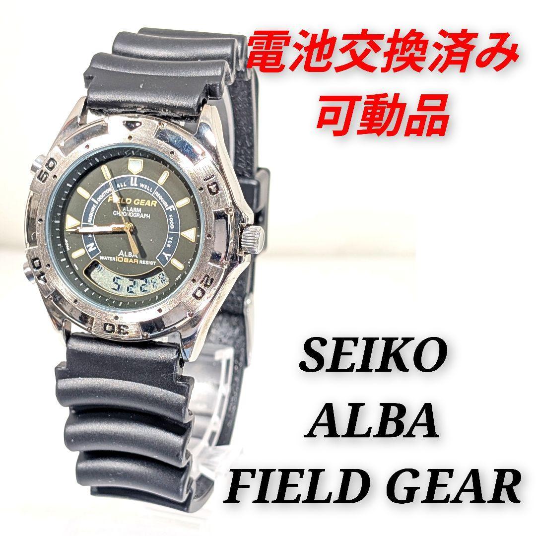 SEIKO ALBA FIELD GEAR Мужские сменная батарейка подвижный элемент F-26