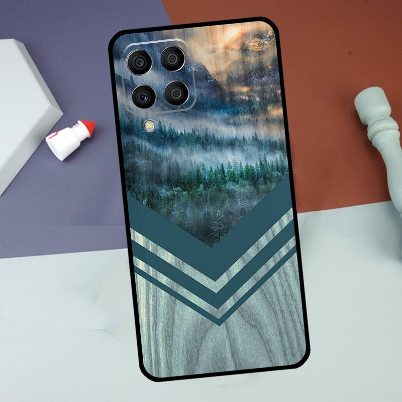 Forest Geometry Wood Nature For Samsung Galaxy M14 M34 M54 M15 M35 M55 M13 M23 M33 M53 M31 M51 M20 M12 M52 M06 M16 Case