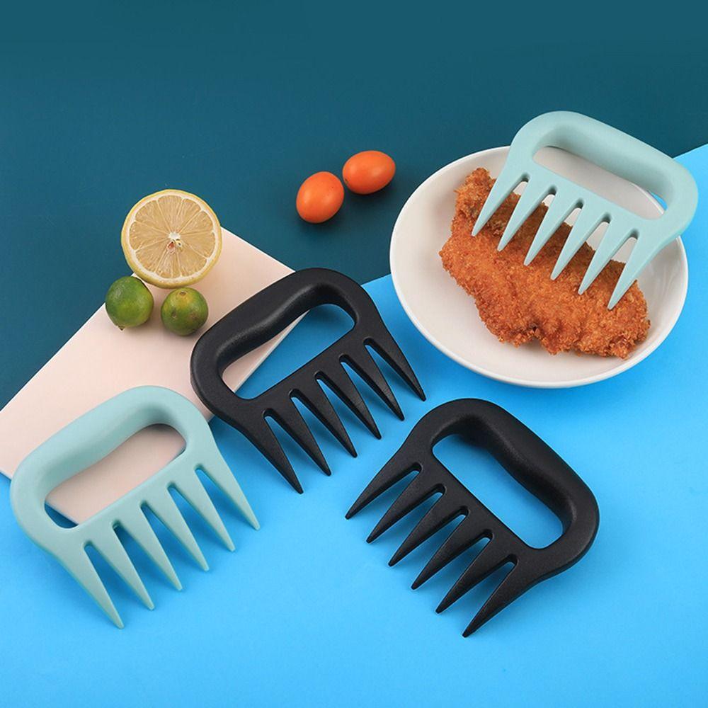 2Pcs Manual Bear Claw Meat Grinder Non-Slip Grip Meat Shredder  Pulled Pork Chicken