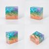 Colorful Jelly Handmade Lavender Soap: Oil-Control, Moisturizing Facial Cleanser and Essential Oil Shower Soap
