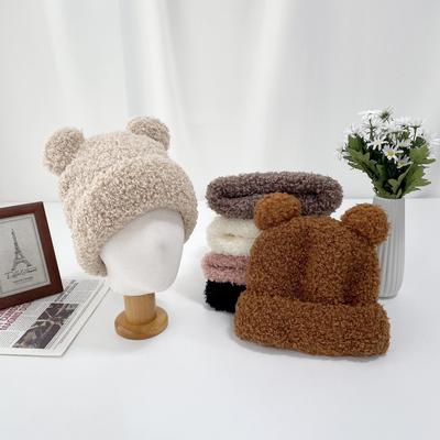 Women's and Men's Daily Teddy Bear Poggle Beanie Hat