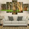 5 Pieces Canvas Wall Arts Landscape Poster Painting Nature Centennial Park Forest Wallpaper Home Decor Picture Printing Artwork