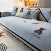 Chenille Sofa Cushion Four Seasons Universal Cartoon Embroidery Non-Slip Sofa Cover Cushion Back Cushion