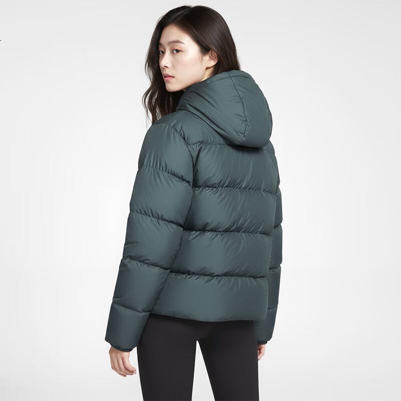 Nike Women's Winter Short Hooded Waterproof Down Puffer Jacket