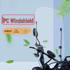 Windproof Transparent Windshield for Electric Bikes, Motorcycles, and Three-Wheelers