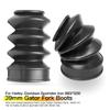 Motorcycle Dustproof Sleeve Protector Damping Rubber 2Pcs Front Fork Dust Cover