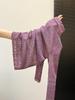 Gradient Lace High-Neck Long Sleeve Top - Chic Autumn/Winter Layering Cover-up