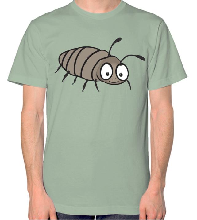 Woodlouse T-Shirt Men Women Unisex Top S разноцветный