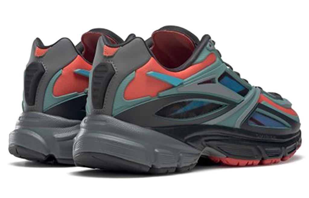 Reebok Unisex Premier Road Modern Running Shoes Grey/Green/Orange FZ1690