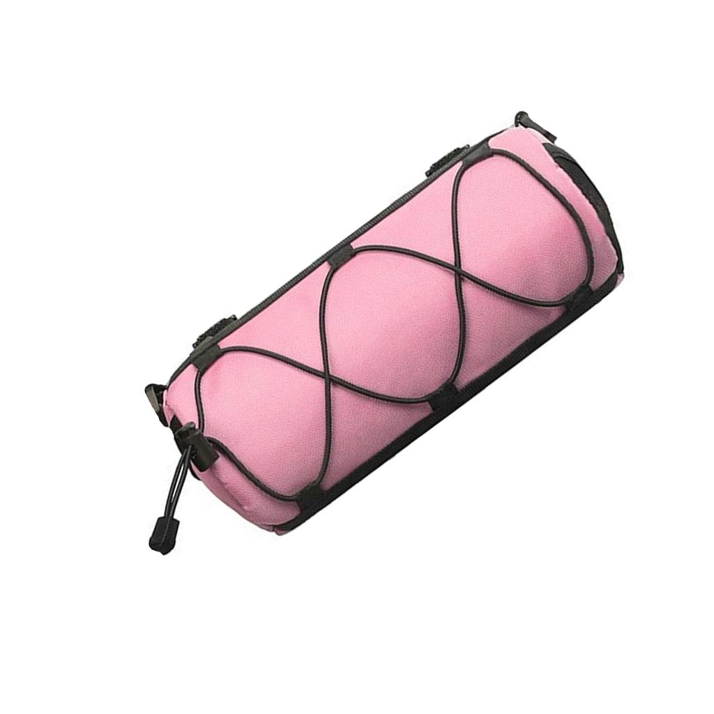 Durability Waterproofed Roll Top Handlebars Bag Dustproofed Cycling Pack Wet Gear Attachments for Road Bike