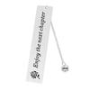 2024 Teacher's Day Engraved Round Pendant Bookmark - Student & Teacher Souvenir Gift