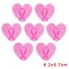 10PCS Wholesale Pink Bow Crown Lips Embroidery Patches For Clothing DIY Thermoadhesive Patches On Clothes Iron On Patch Backpack