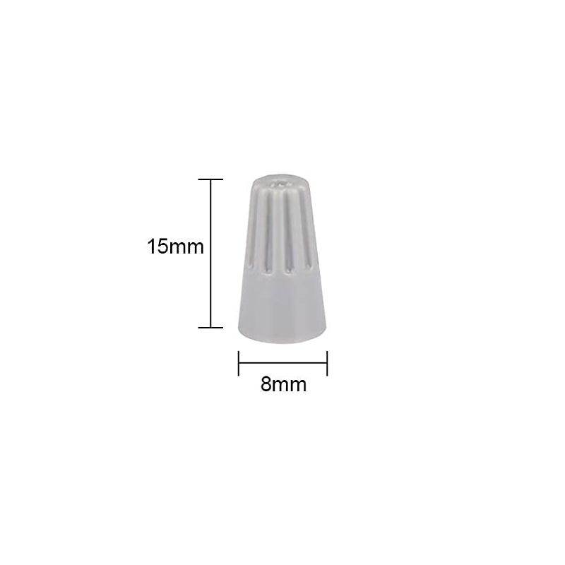 100Pcs~25pcs P1 P2 P3 P6 Colorful Wire Caps Electrical Connectors Screw Terminals With Spring Insert Twist Nuts Caps Connection Plug Connectors 4