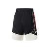 Li Ning Bad Five Fashion Versatile Casual Quick-Dry Cool Loose Basketball Game Shorts Men Shorts Black AAPV133-1