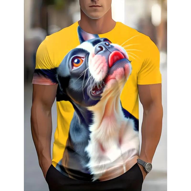 

[Pilsen Selection] Men s fashionable casual short-sleeved breathable T-shirt XL