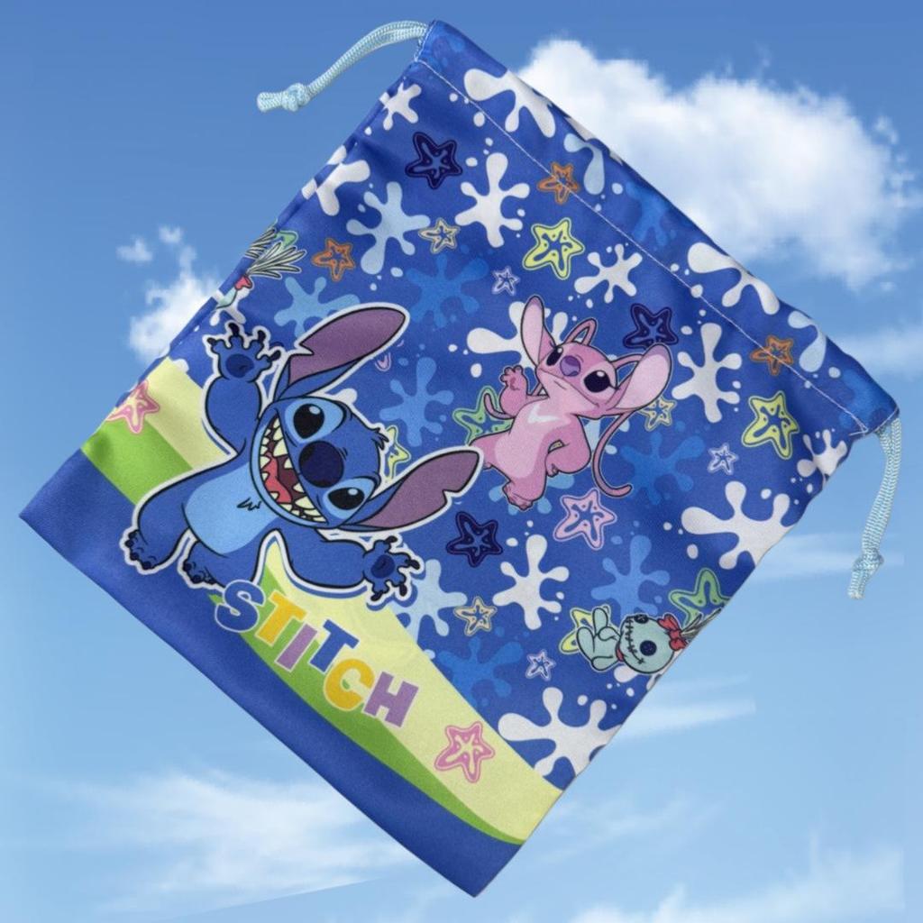 Large Sanrio Canvas Double-Sided Printed Drawstring Tote Bag, Eco-friendly Storage Solution