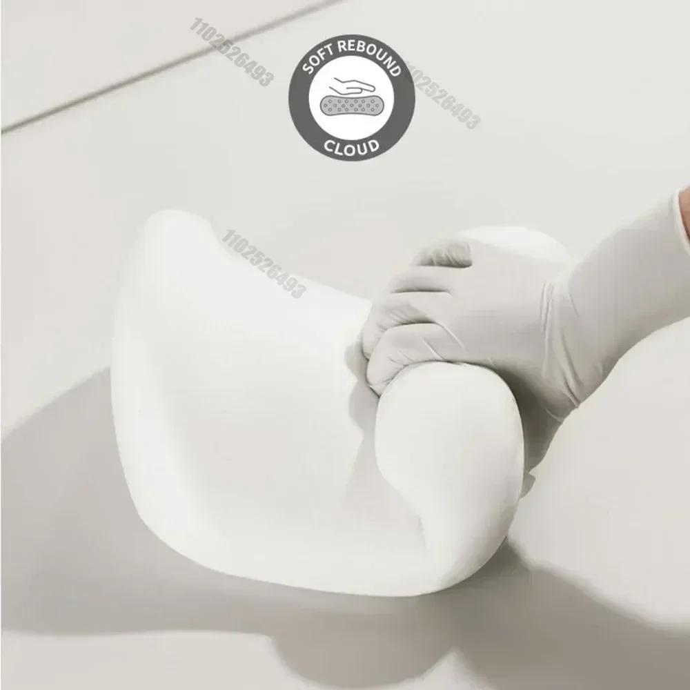 Car Headrest Cervical Spine Neck Support Pillow and Waist Support Pillow Set. Designed with Premium Memory, Our Car Memory