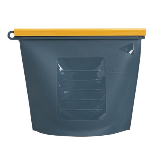 

Мешок для хранения продуктов питания, хорошо герметизирующий, большой емкости, термостойкий силиконовый холодильник, сумка для хранения фруктов и овощей, товары для дома чёрный