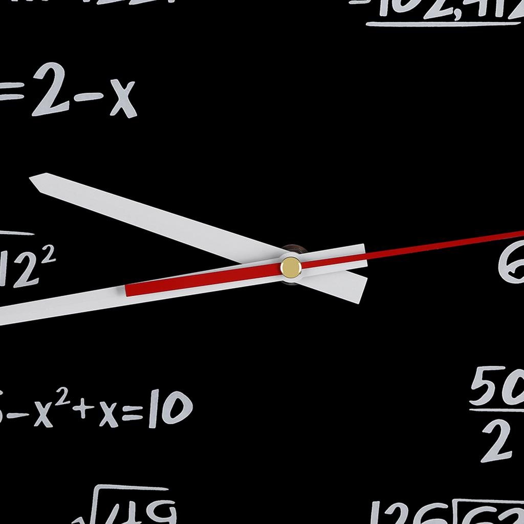 Acrylic Wall Clock Mathematical Modern Design Home Office Decoration Accessories