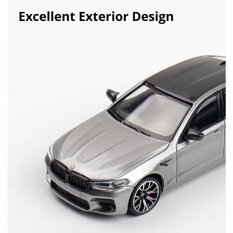 MJ 1:64 BMW M5 F90 MK6 Diecast Car Model Collection Gift