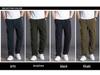 Men's Winter Fleece-Lined Cargo Pants - Warm, Casual, Elastic Waist, Plus Size, Trendy Style