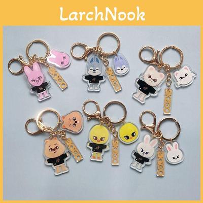 Stray Kids Skzoo Acrylic Double-sided Keychain Cartoon Kpop Fans Gift Collection