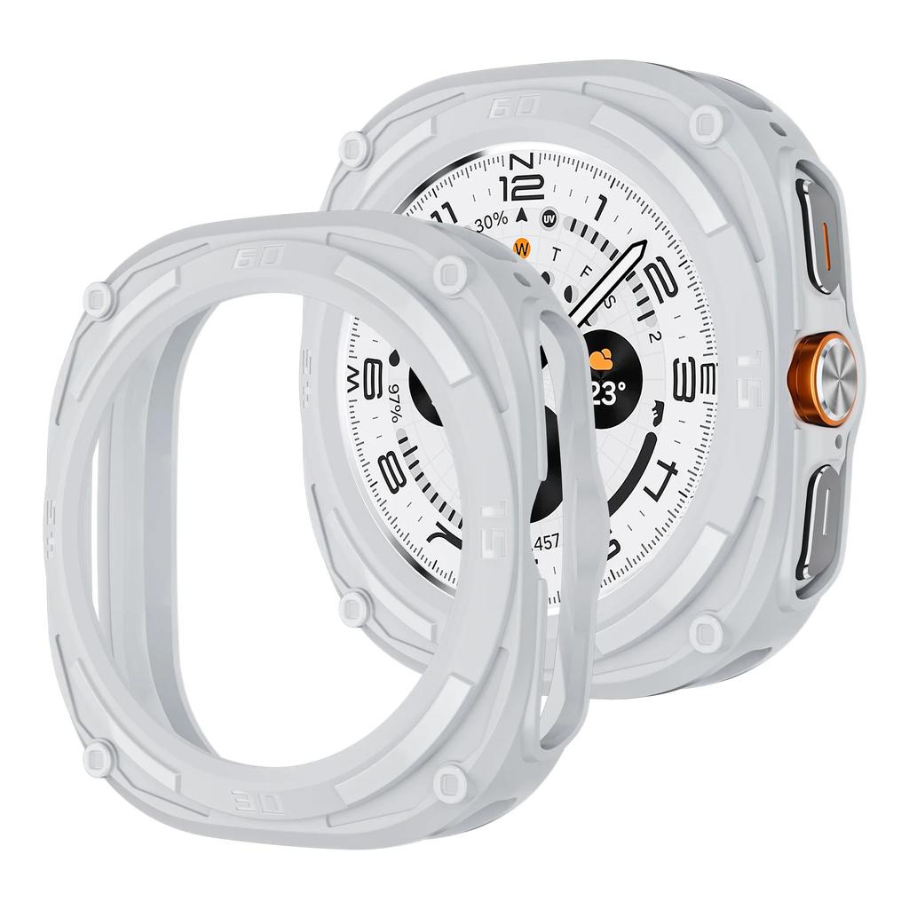 Ochraniacz ekranu do Samsung Galaxy Watch 7Ultra Etui 47mm Akcesoria Twarda Ramka TPU Ochronny Bumper Pokrowiec na Galaxy Watch Ultra