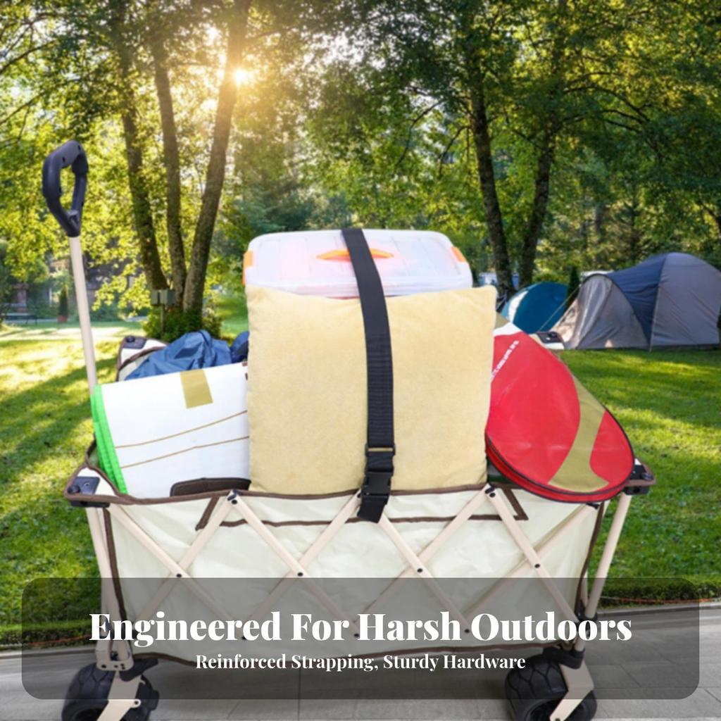 2 Pieces Cargo Strap with Quick-Release Buckle Versatile for Campers, Travelers