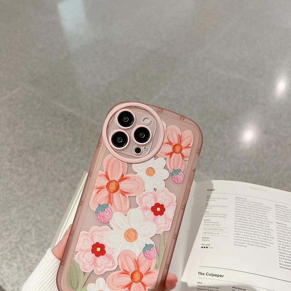 Creative flower phone case suitable for Apple phone cases