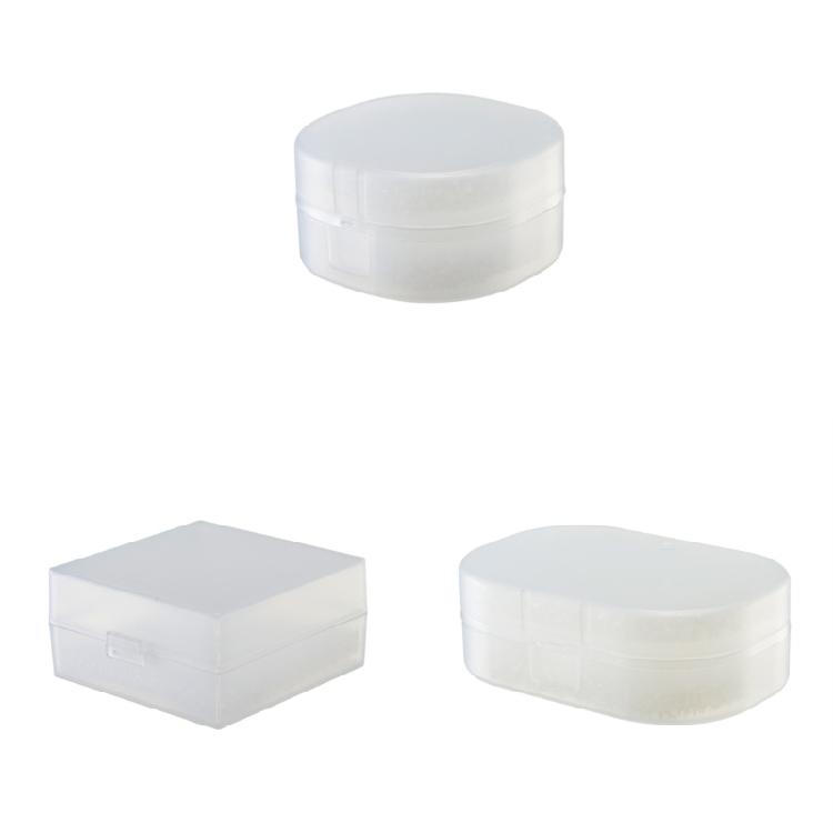 

Hygienic Soap Storage Box, Portable Sponges Lined Soap Holder Soap Dish Organizers For Travel Gym Camping Accessories 1