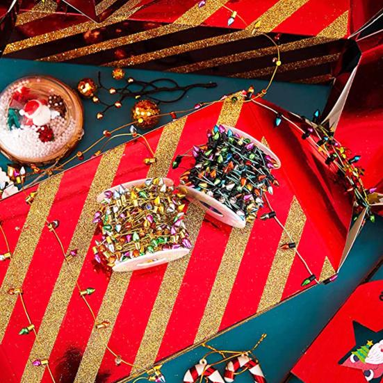 

Yousheng красочная гирлянда из лампочек рождественская мини-поддельная гирлянда из пластиковых лампочек гирлянда из бусин украшение для кукольного домика вечеринка свадьба декор 50cm жёлтый