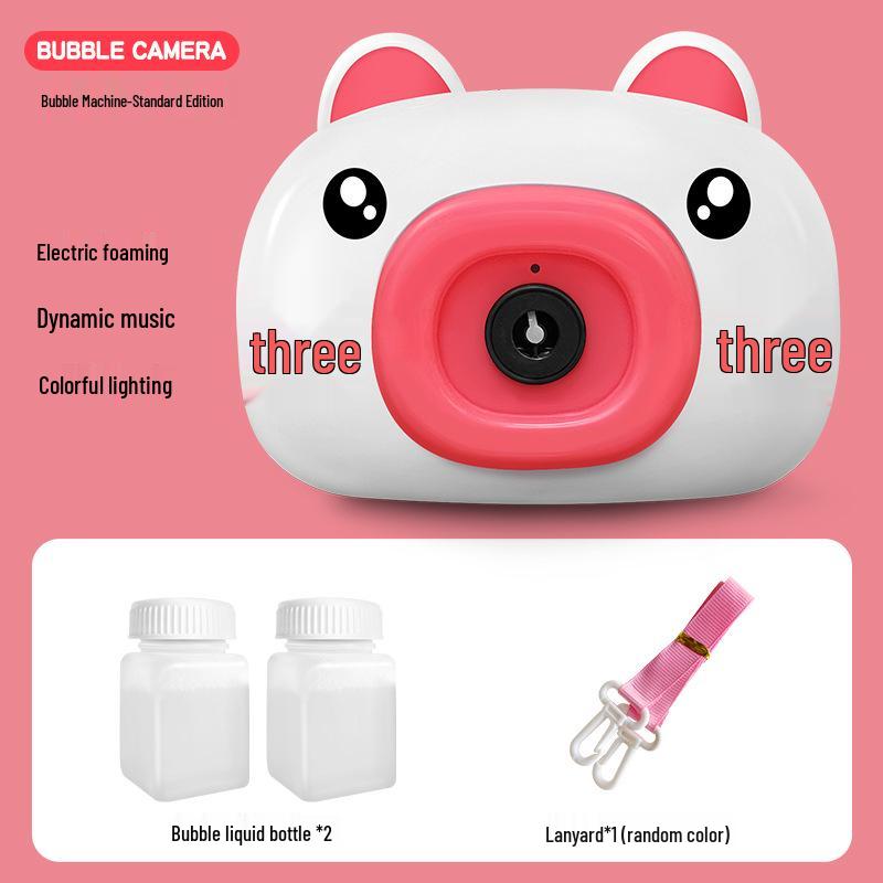 

Дитяча міжкордонна машина для пускання бульбашок зі світлом і музикою (Стиль TikTok)