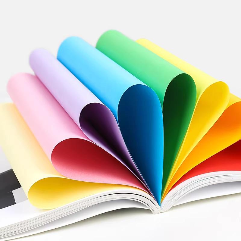 Thickened A4 Children's Handmade Colorful Cardstock for DIY, Painting, and Cutting Activities, 8K Kindergarten Craft Paper