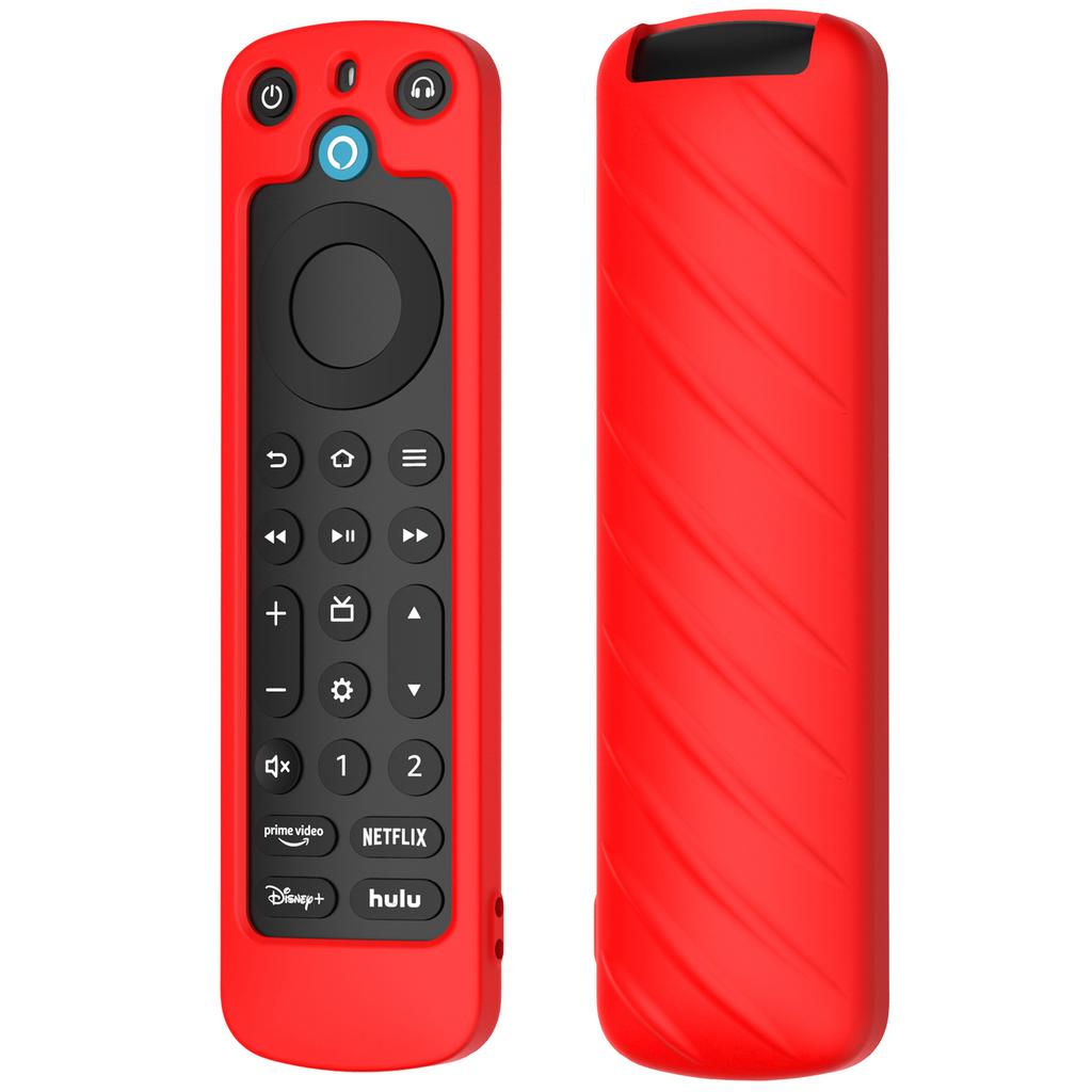 For Amazon Alexa Voice Remote Pro Liquid Silicone Case Remote Controller Protective Cover