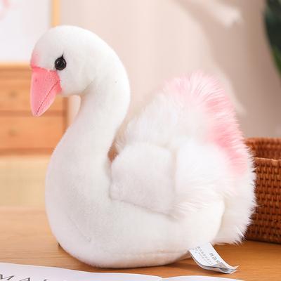 Simulovaná bábika vtáka labuť páv orol plameniak zoo darček scenický ornament