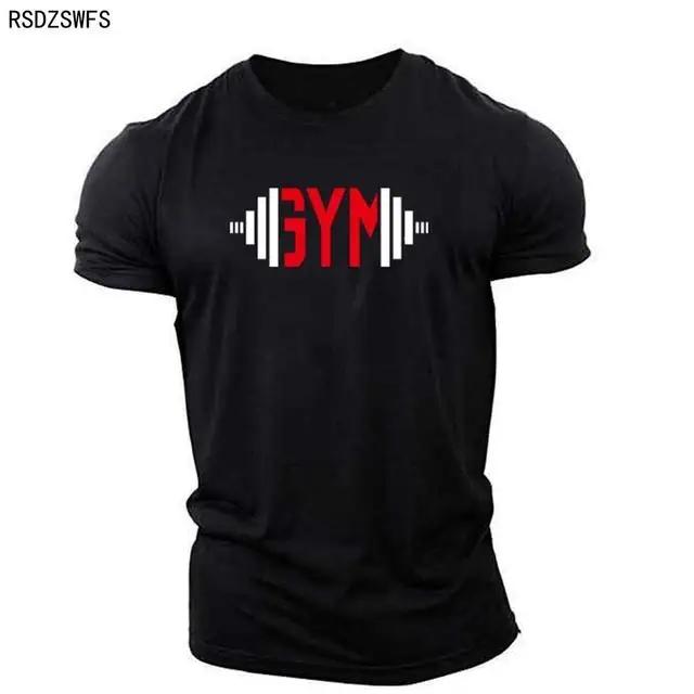 Mens TShirt 3D Retro Gym Printed Round Neck Short Sleeve Top Summer Fashion Loose Fitness Sportswear Quick Dry Mens Clothing
