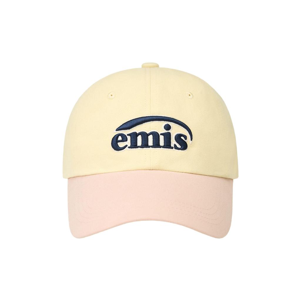 [EMIS] DUO LOGO TWO TONE BALL CAP - 6 Retro-Chic Colors
