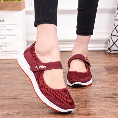 Mode Nieuwe Dames Flats Lente Zomer Dames Mesh Platte Schoenen Dames Zachte Ademende Sneakers Dames Casual Wandelschoenen Zapatos De Mujer