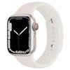 Compatible Silicone Watch Strap for Apple Watch S11 - All Series, Universal Double-Section Snap Button.