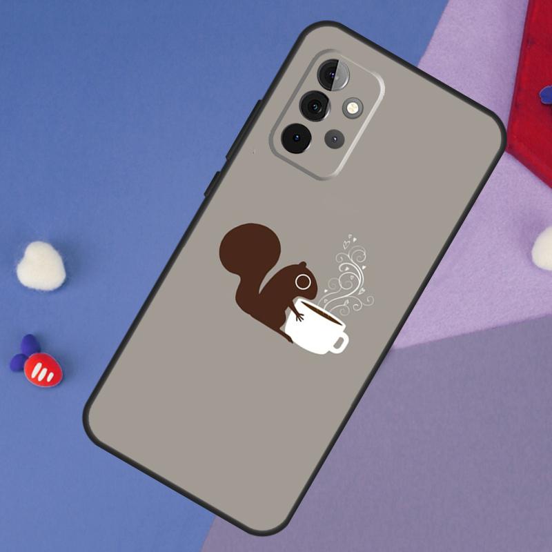 Cartoon Animal Squirrel Case For Samsung Galaxy A55 A35 A32 A12 A22 A52 A06 A54 A34 A14 A56 A36 A26 A16 A13 A53 A15