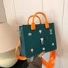 Leather women's bag  monochromatic  zipper  women's shoulder bag  beach bag  waterproof bags  new fashion