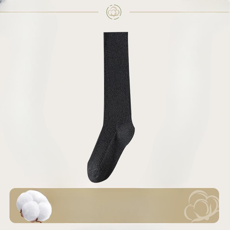 Ladies Spring and Autumn Show Thin Legs Plastic Non Slip High Tube Calf Socks