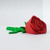 Funny Twisted Rose Ornaments Plastic Movable Joints Red Rose Rose Flower Figurines  Home Decoration